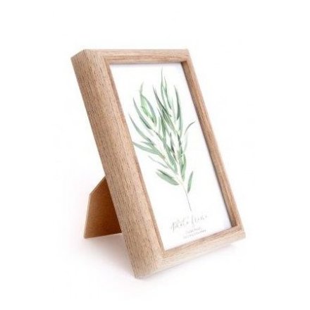 WOODEN EFFECT FRAME, 12CM