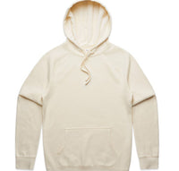 Mens  Fashion Pullover  Hoodie with kangaroo pocket - ECRU