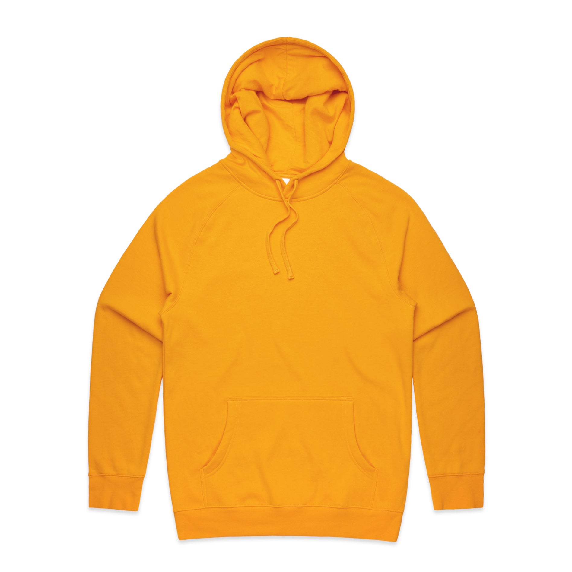 Mens Fashion Pullover Hoodie with kangaroo pocket- Gold – Stalir