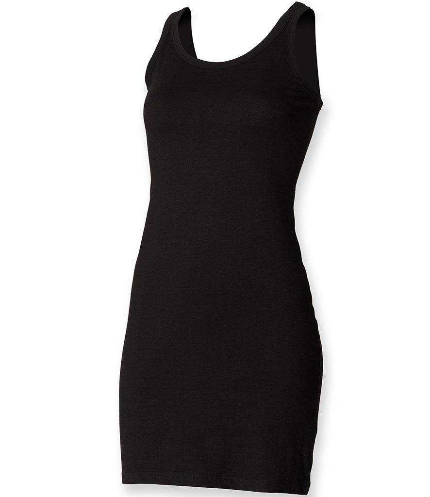 Ladies Tank Dress - Black Stalir Ladies Tank Dress - Black Stalir